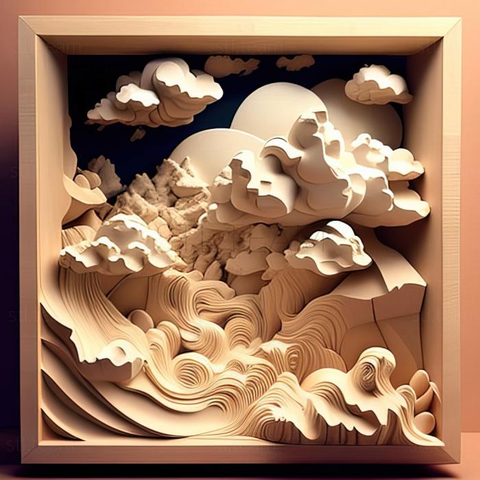 3D model Cloudites (STL)